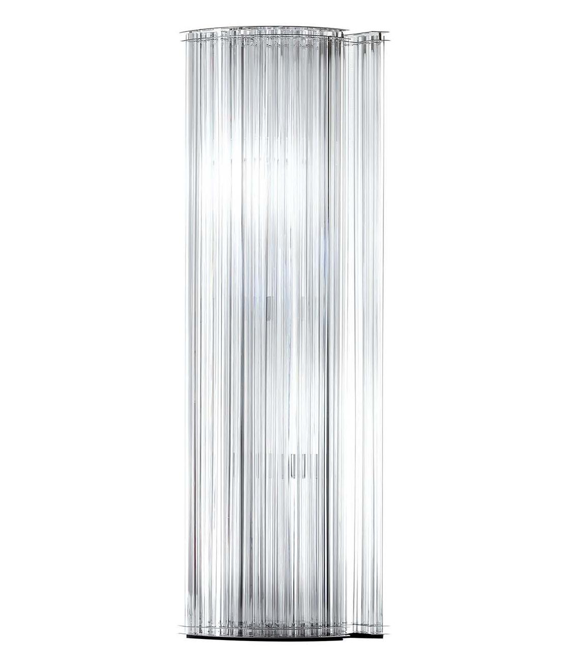 Muranowa lampa stojąca szklana