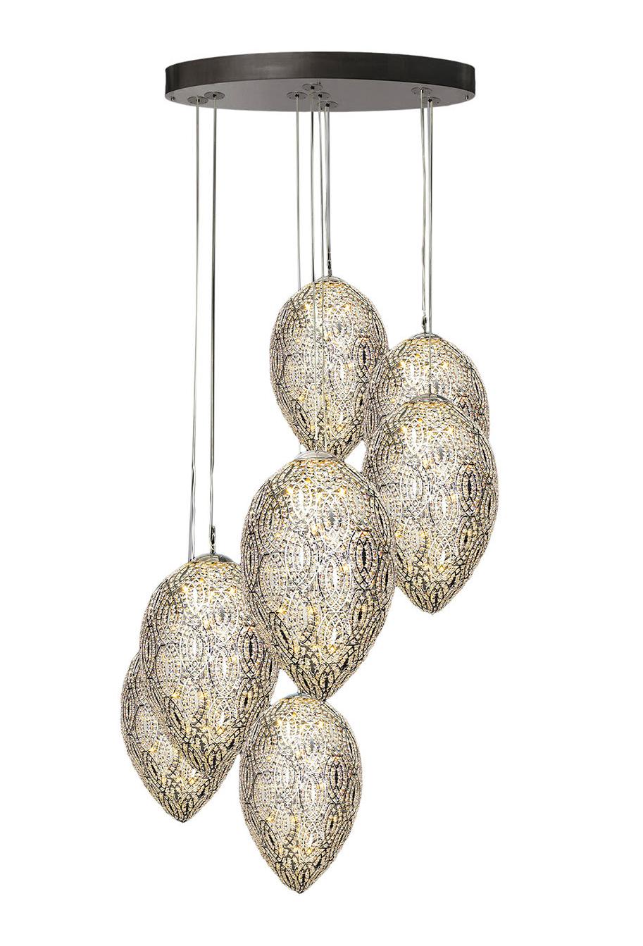 Jajowy żyrandol Arabesque Egg