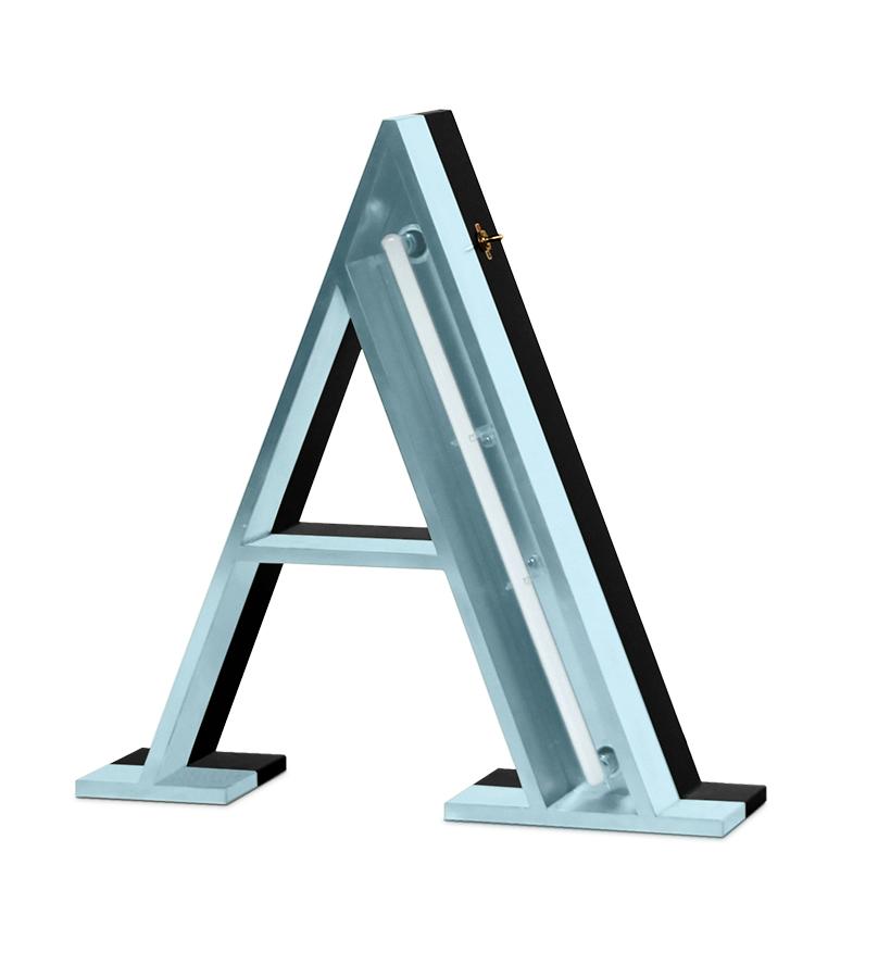 Oświetlenie literka A – Alpha