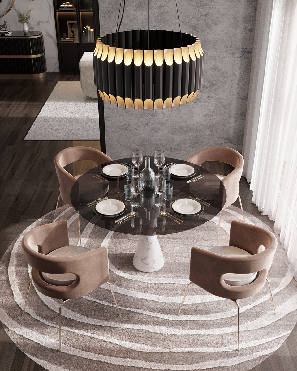 Lampa wisząca Bold Round - 5