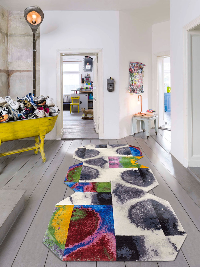 Dywan Galileo Multishape Testbild Runner | Rozmiar: 120 × 300 cm