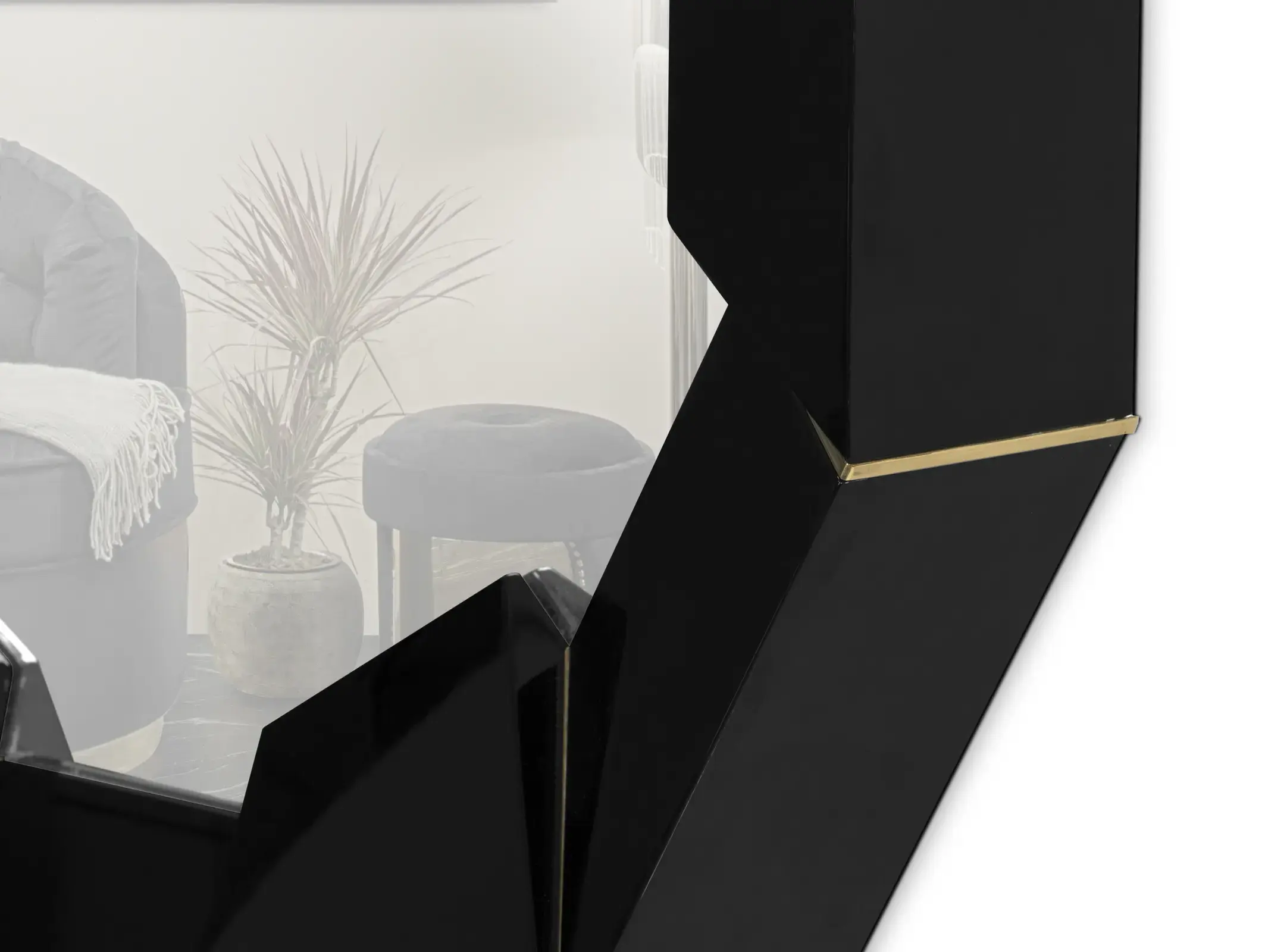 Lustro Radiance czarne