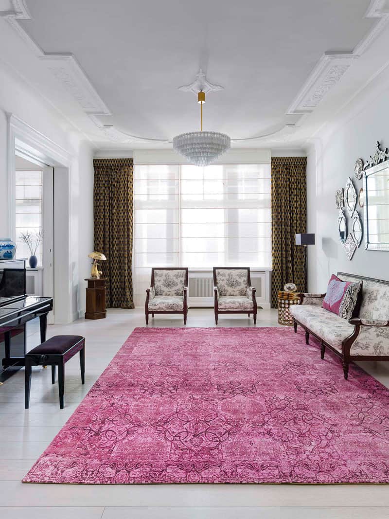 Dywan No. 01 Tone To Tone Pink | Rozmiar: 300 x 400 cm