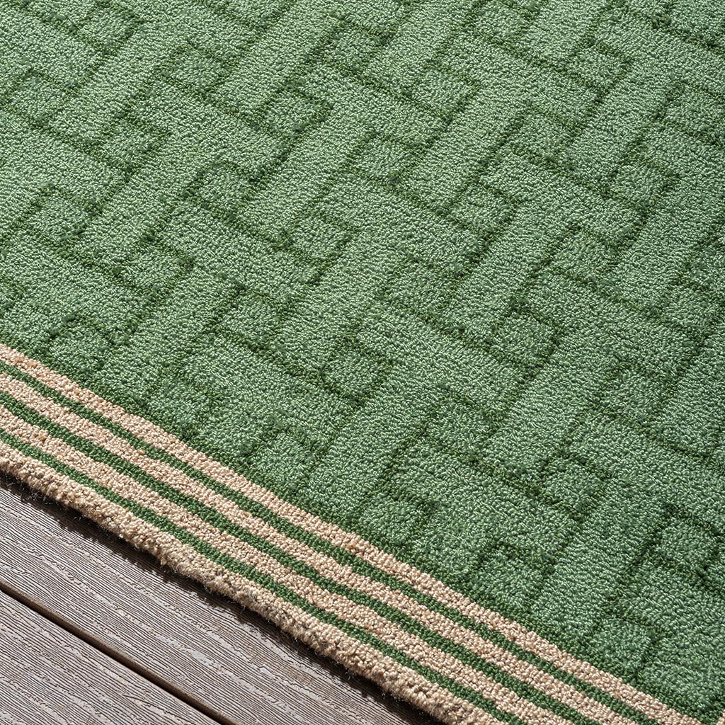 Dywan Uliczny TB T Monogram Jade Gr 455807 | Rozmiar: 140 x 200 cm