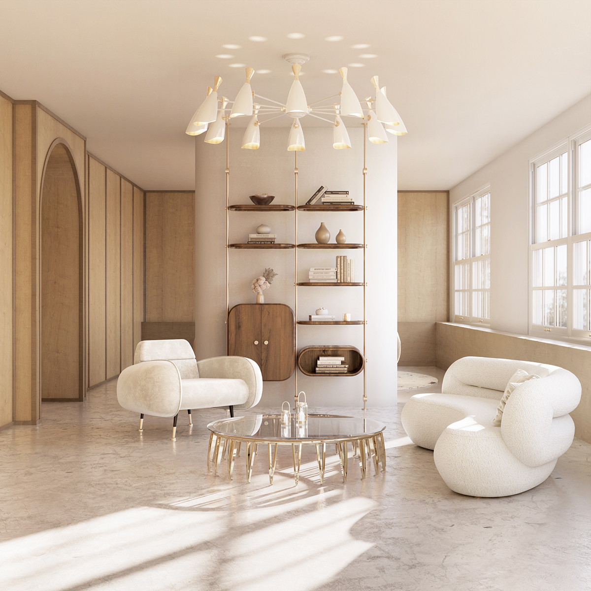 Lampa wisząca Noble Round