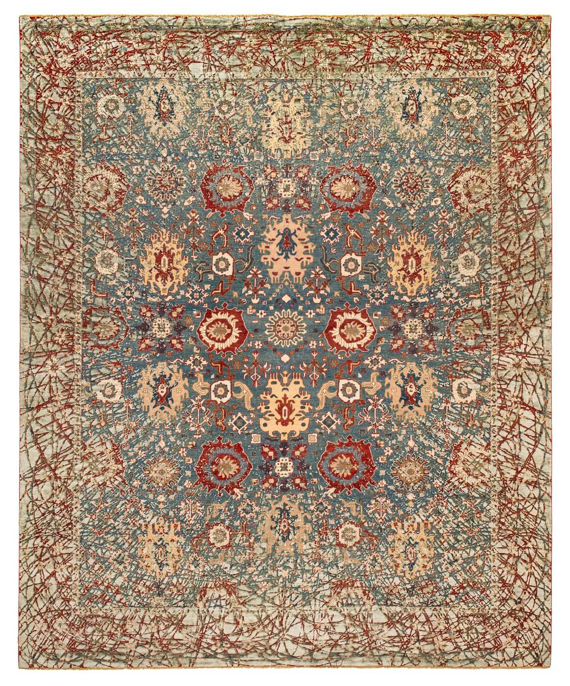 Dywan Bidjar Paddington Dawn Tealblue | Rozmiar: 300 x 400 cm