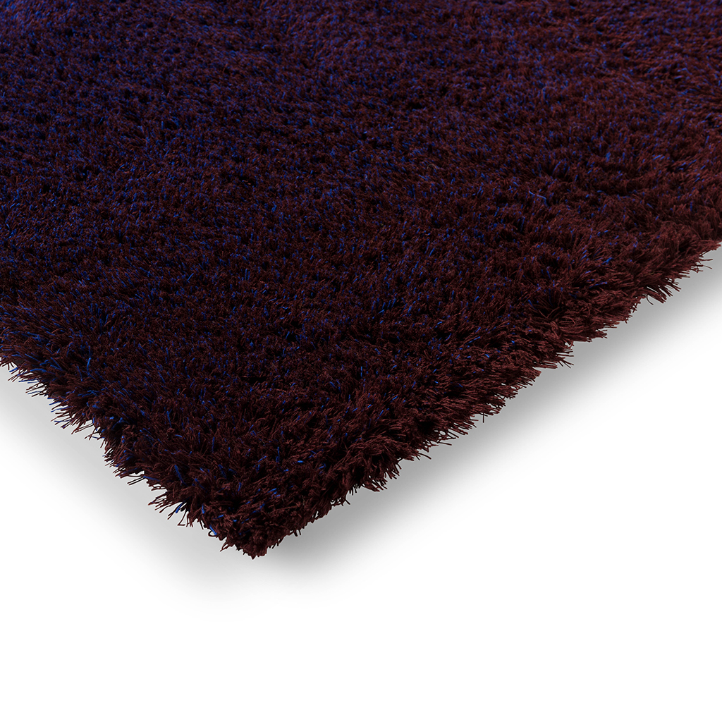 Dywan Shade High electric blue/aubergine 011918 | Rozmiar: 200 x 300 cm