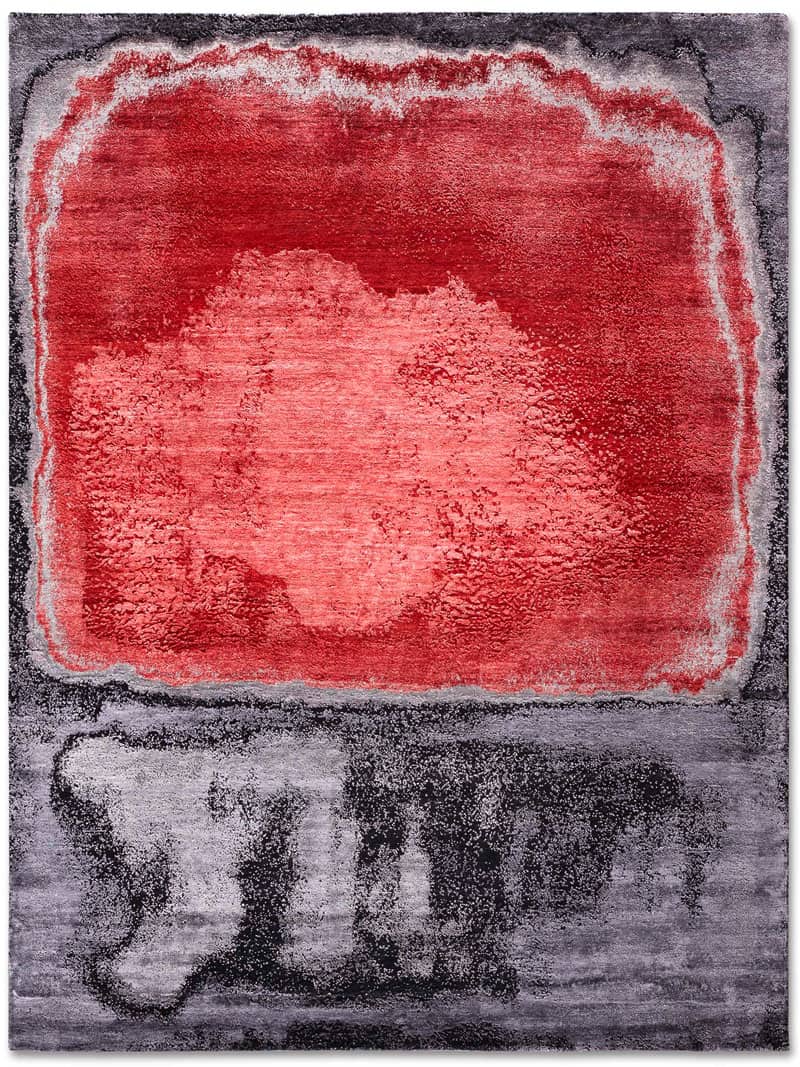 Dywan No. 16 Red Silver | Rozmiar: 365 x 457 cm
