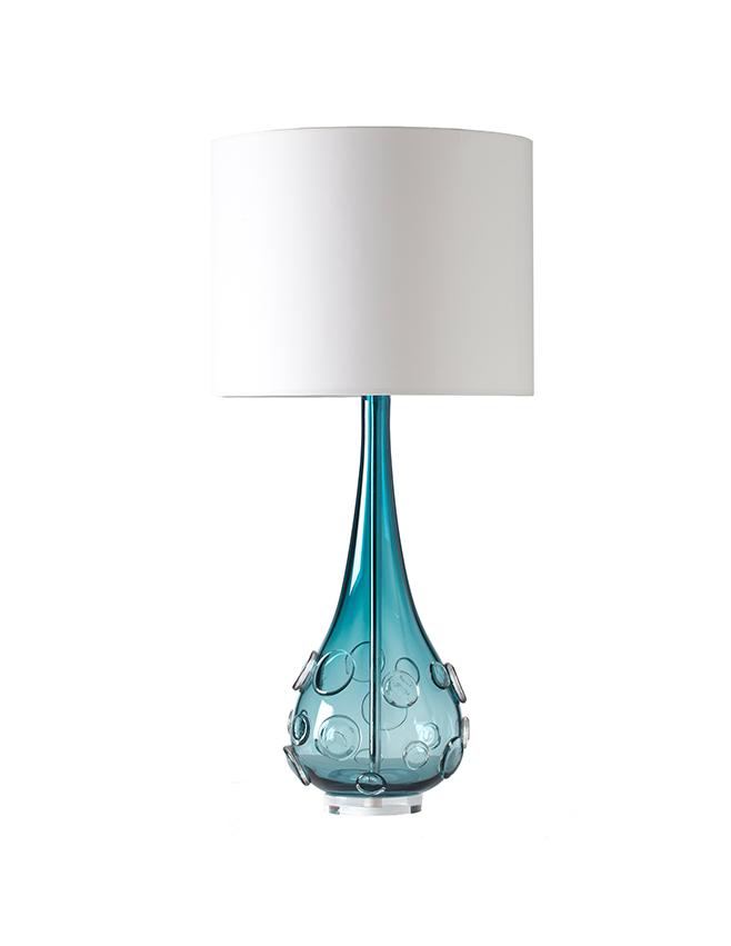 Lampka stołowa Sebastian Turquoise