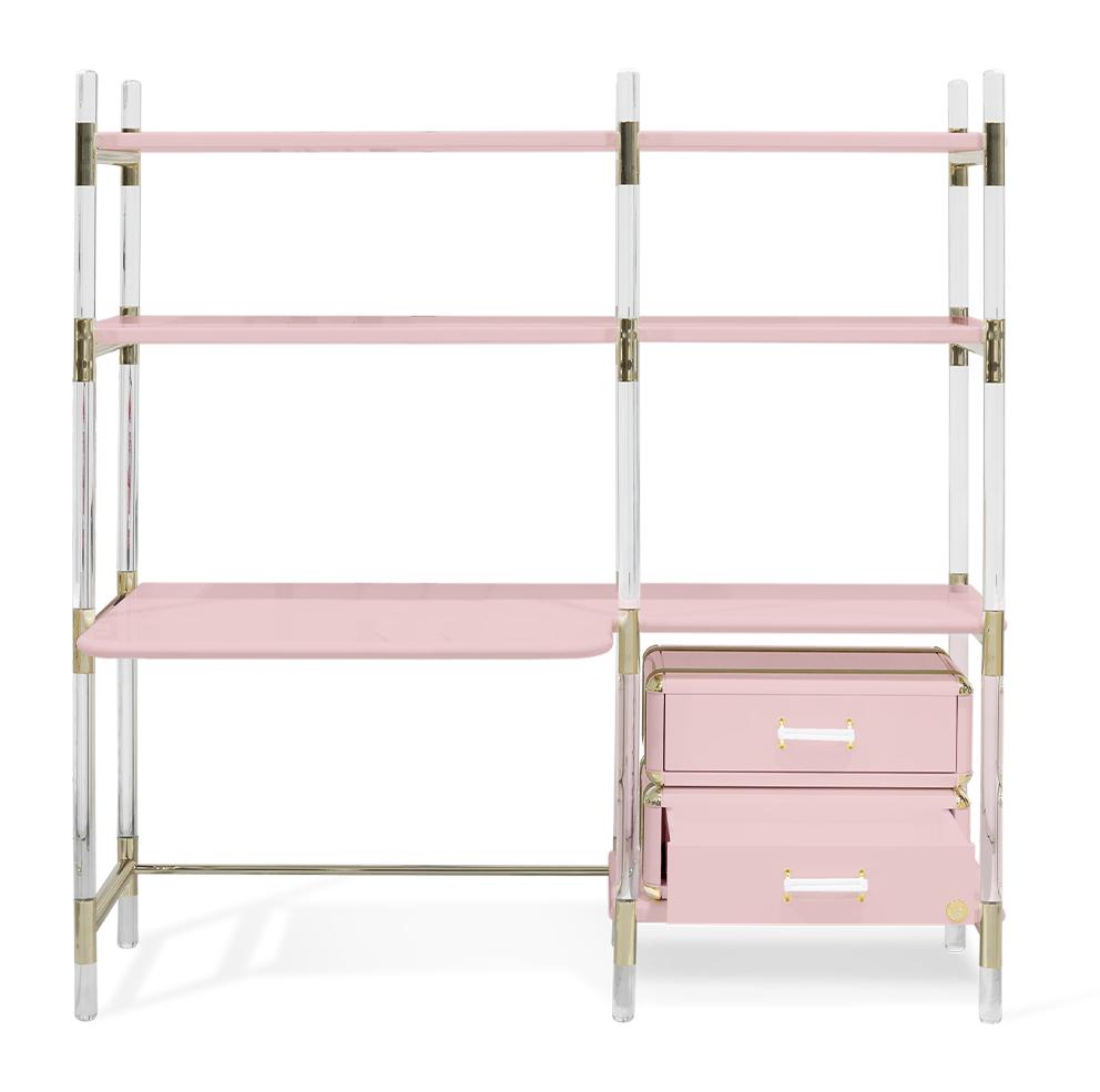 Różowa biblioteczka Jigsaw Puzzle