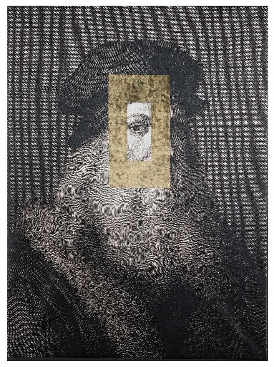 Panel dekoracyjny Leonardo Portrait