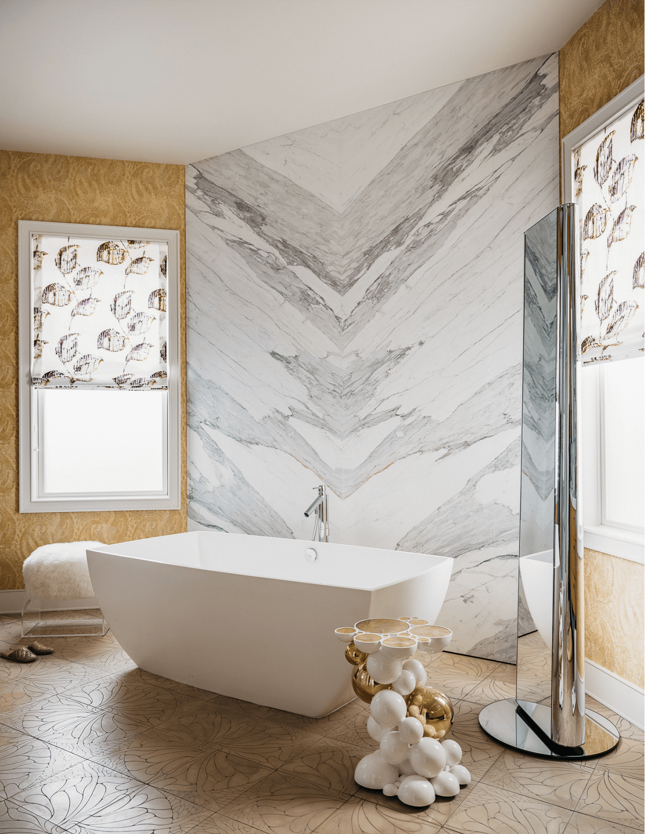 Stolik boczny Orbit Luxe