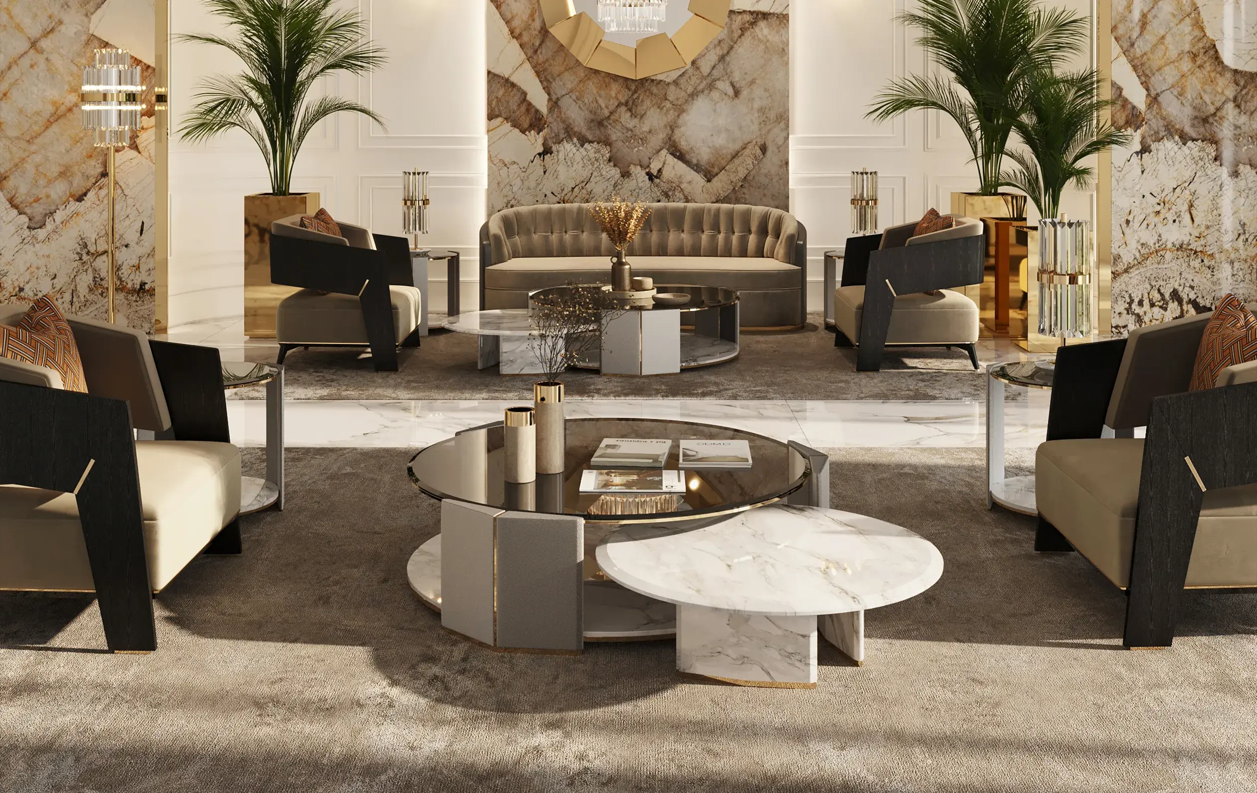 Zestaw stolików kawowych Summit - 3