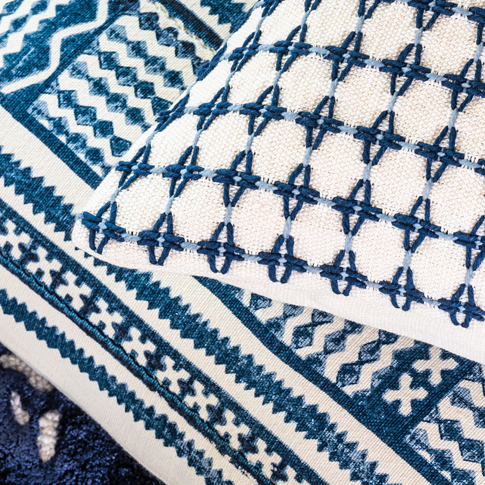 Poduszka Kuba Indigo 60 × 60