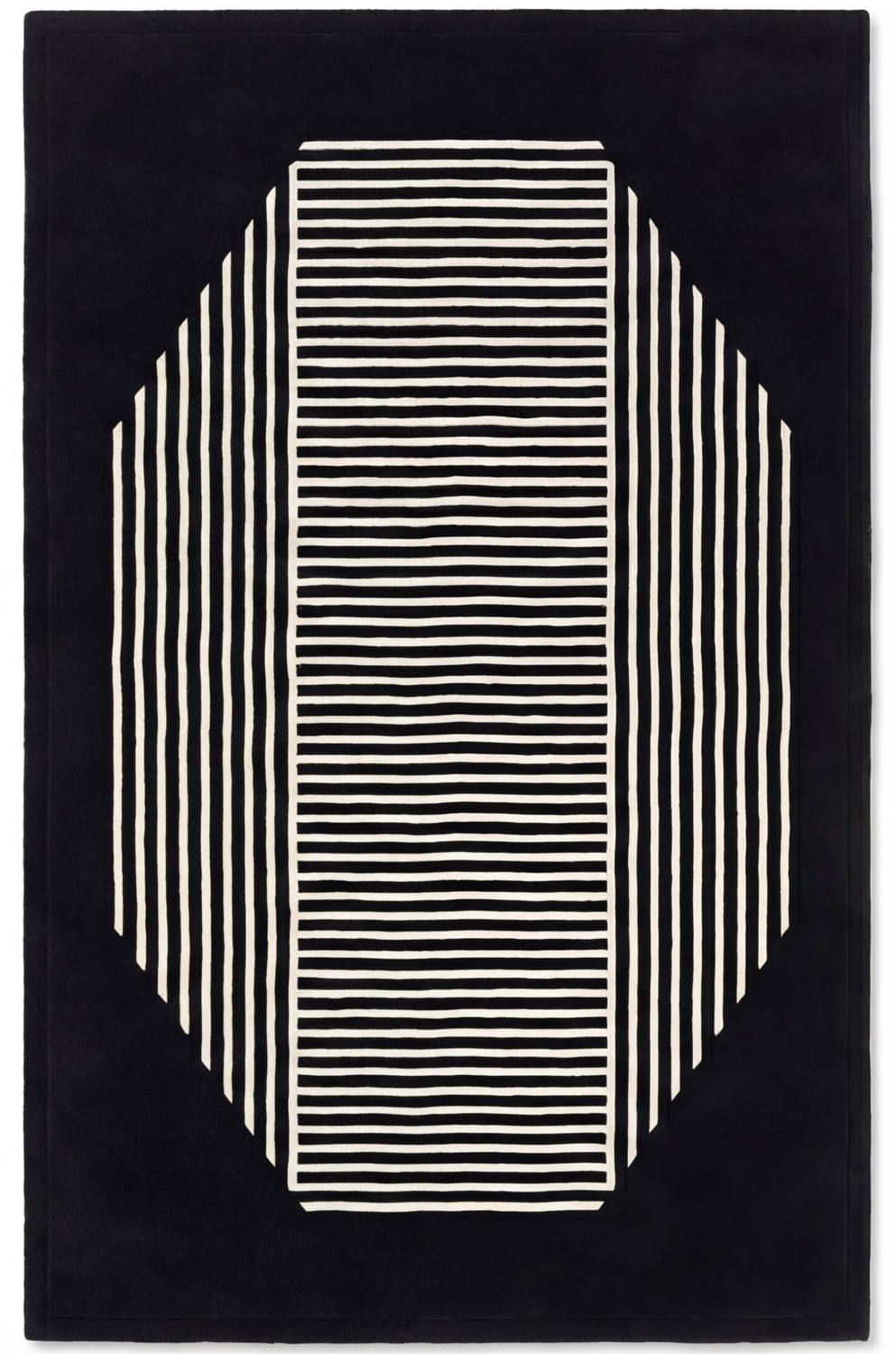 Dywan Octagon Lines Dark
