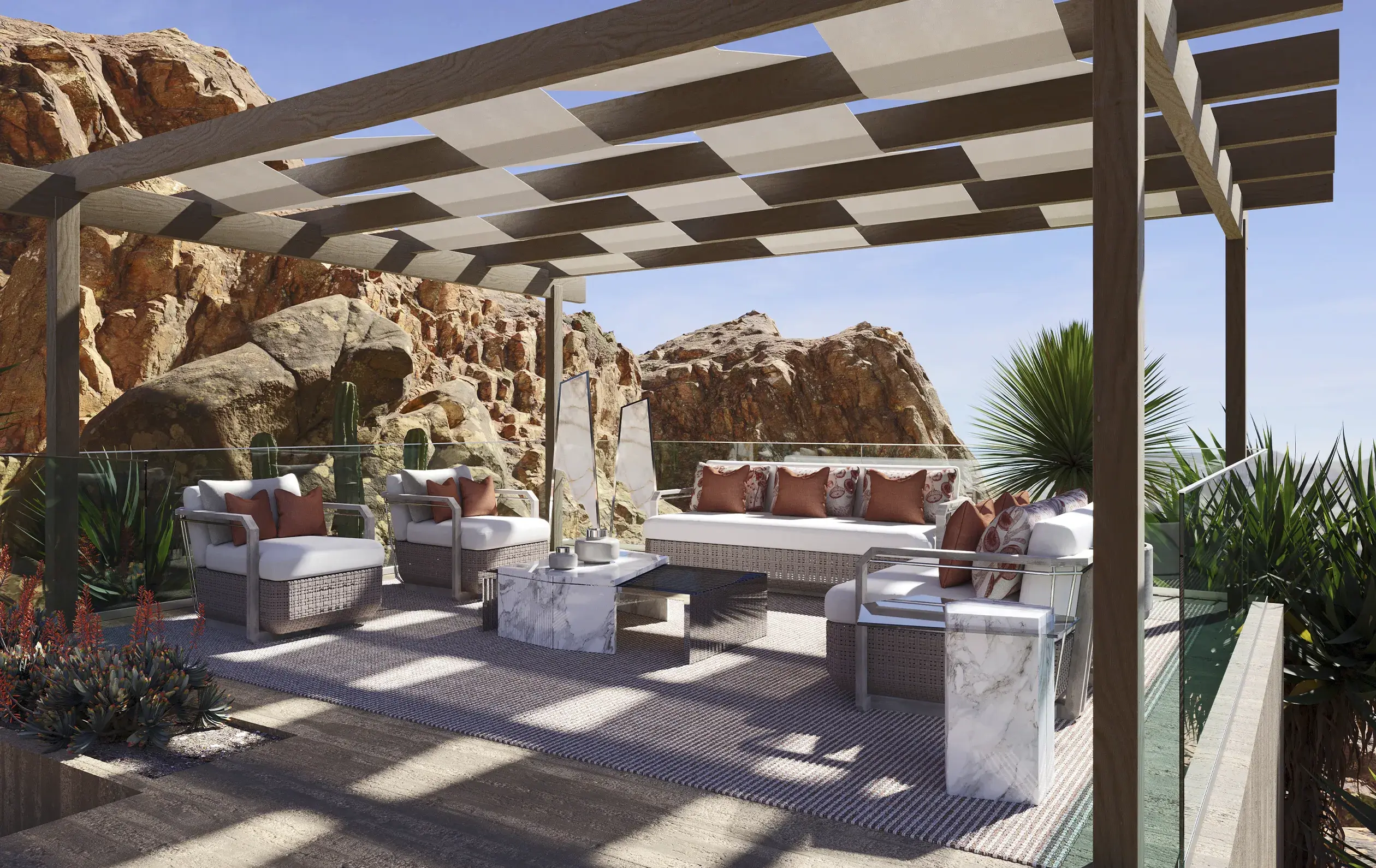 Stolik kawowy ogrodowy Monarch - 2