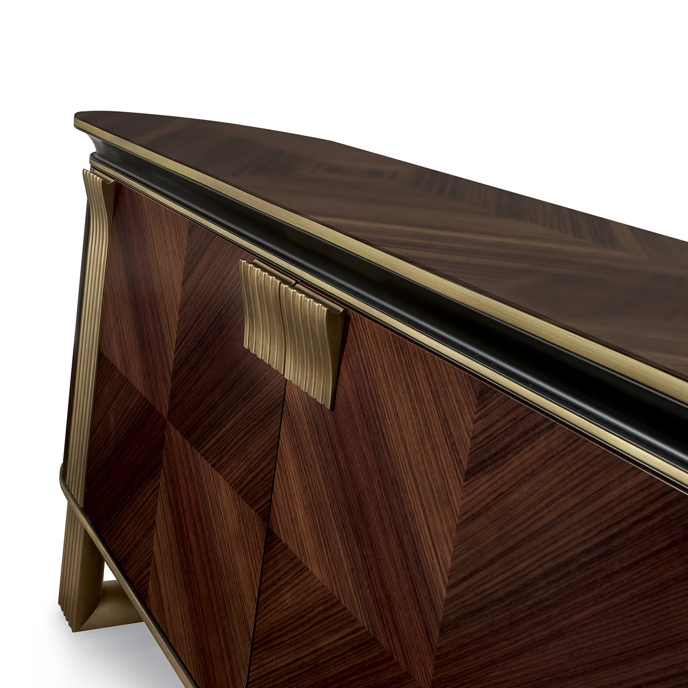 Włoski kredens Rosewood | Konfiguracja: Z lustrem