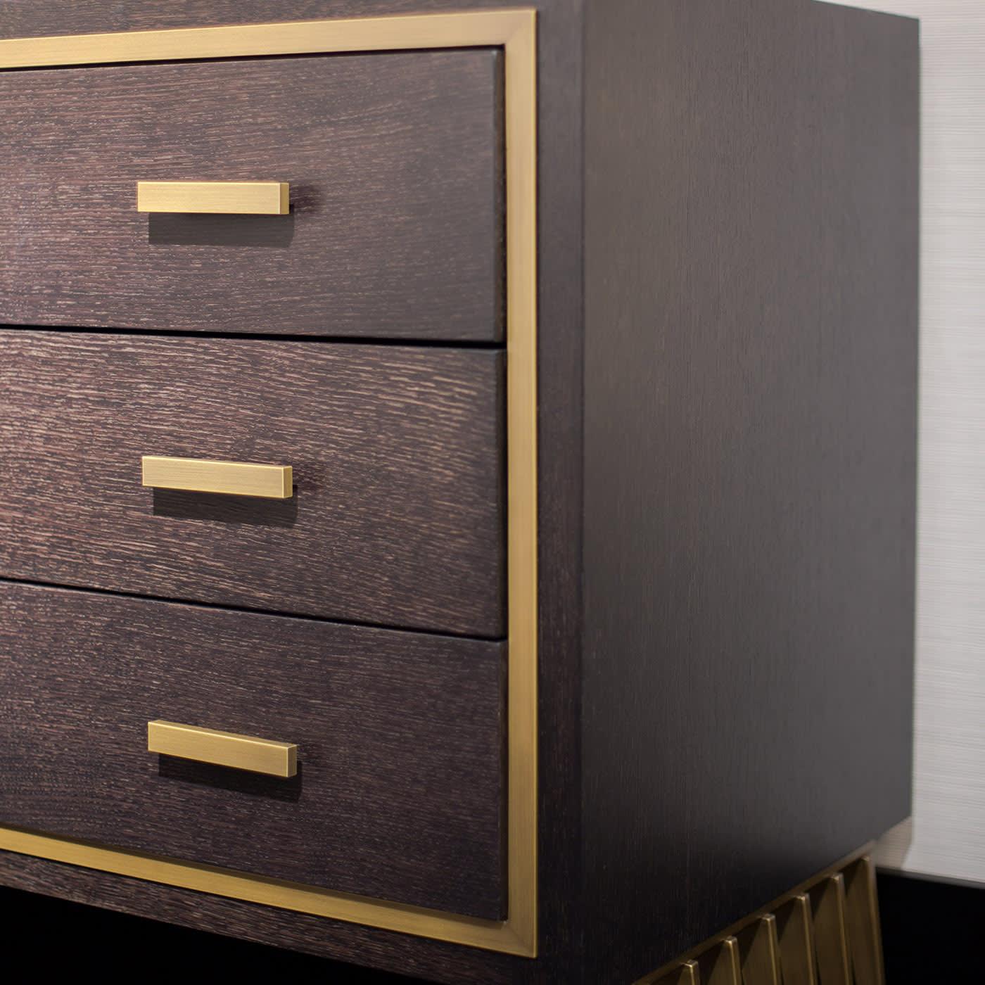 Komoda Hamptons metalowa rzemieślnicza