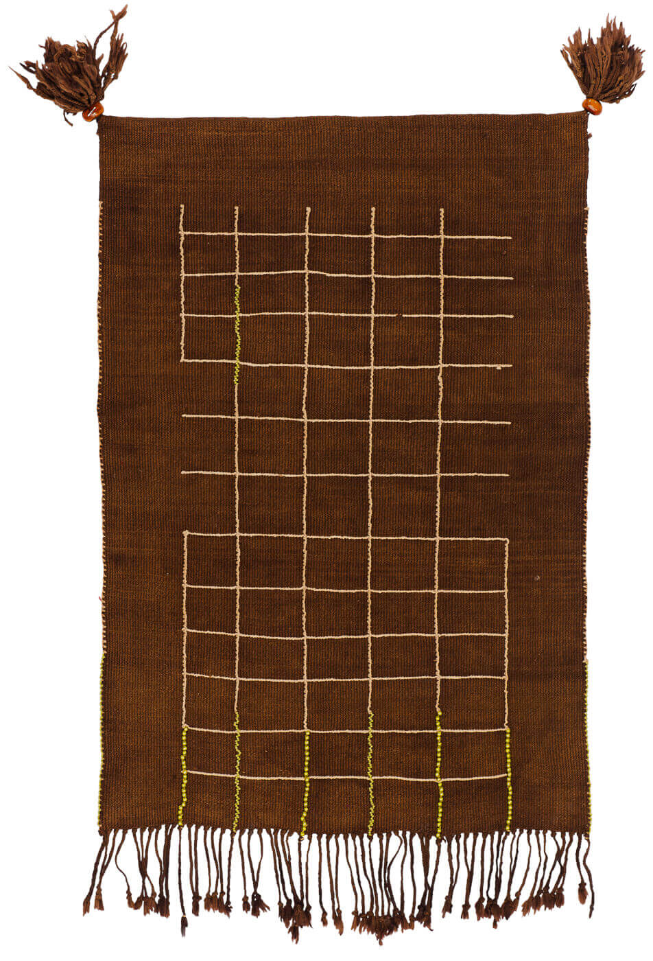 Dywan Cache Sexe Yellow White | Rozmiar: 200 x 300 cm