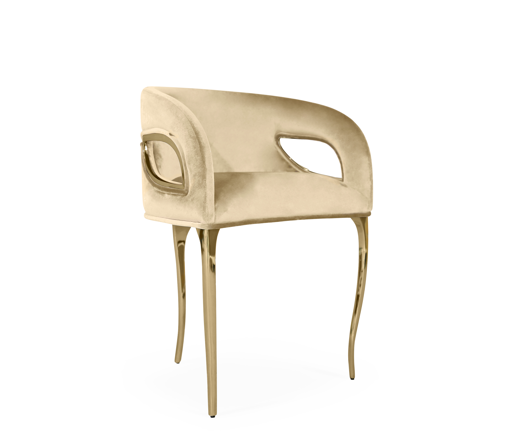Krzesło akcentowe Chandra Luxe