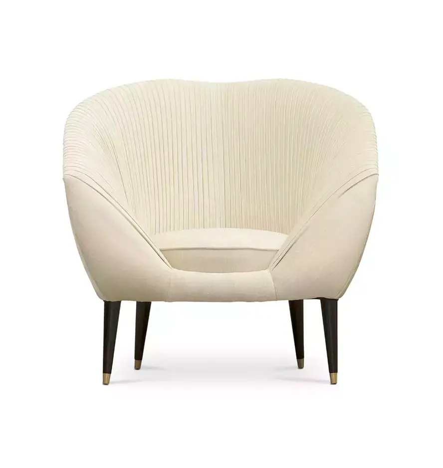 Zestaw krzesła i podnóżka Hana