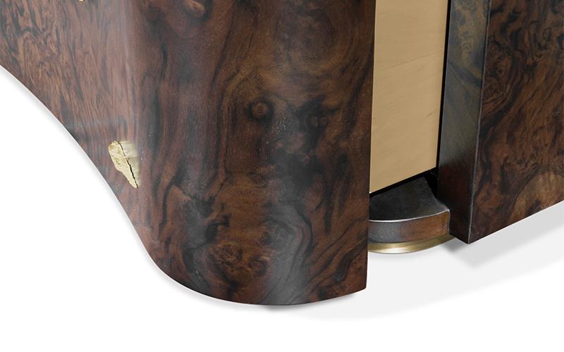 Regał na książki drewniany designerski