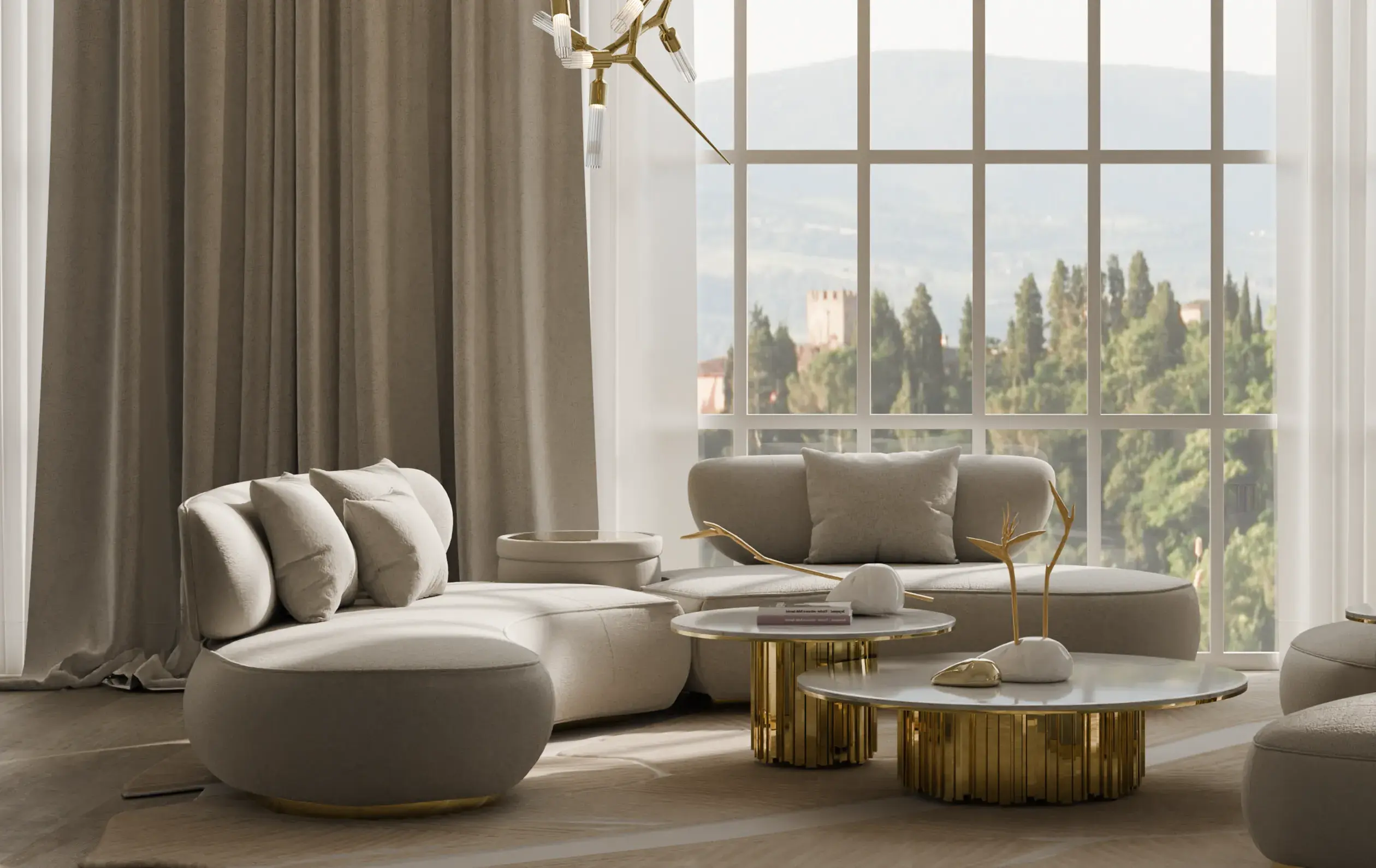 Sofa okrągła Lattice - 2