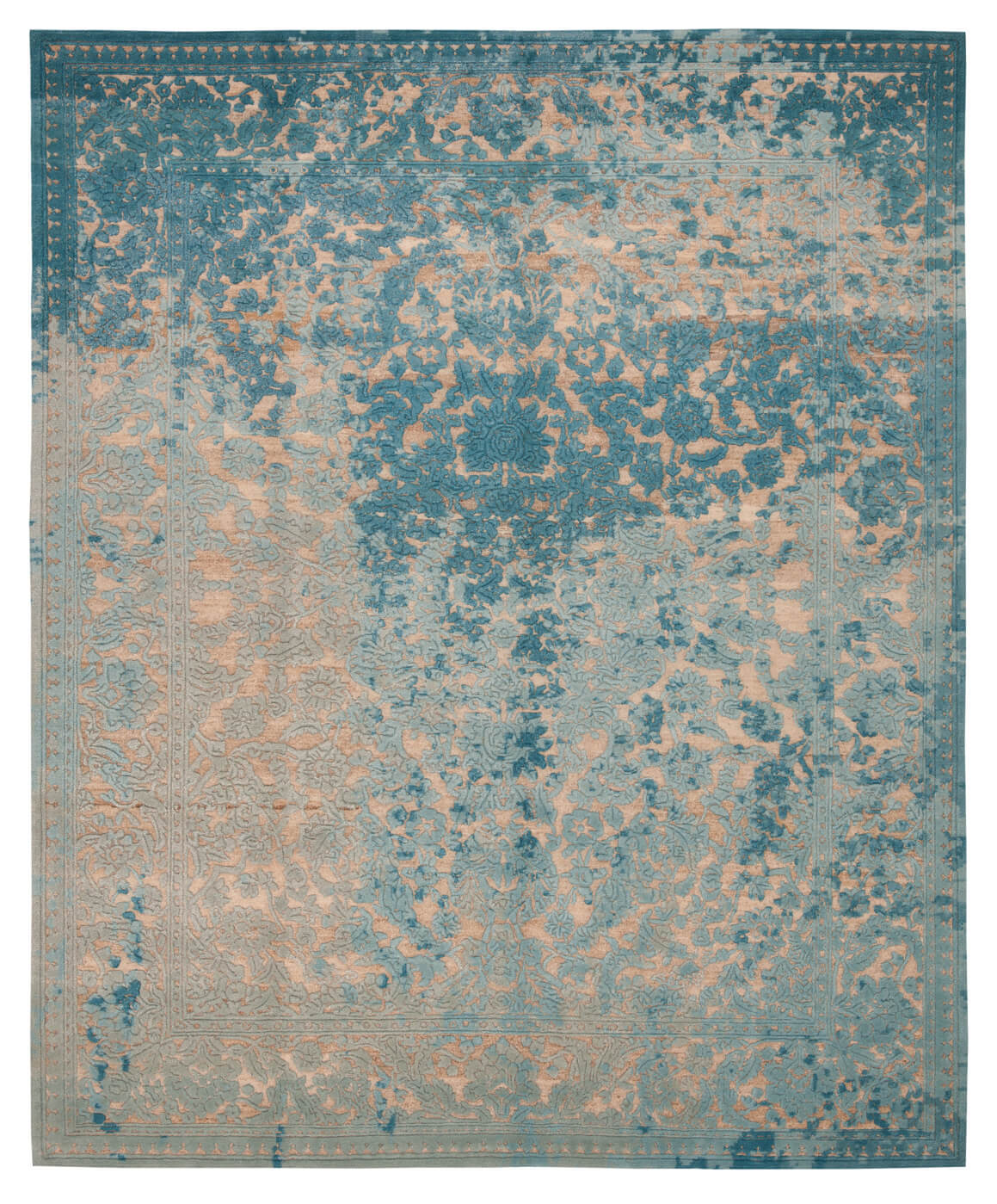 Dywan Mauro Angaa Grey Blue | Rozmiar: 300 x 400 cm