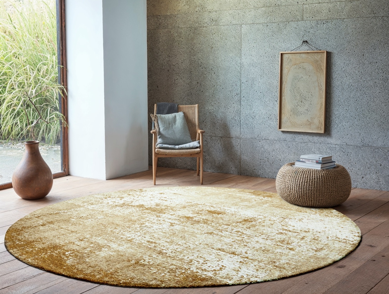 Dywan okrągły Mercury 9654 | Rozmiar: Ø 240 cm