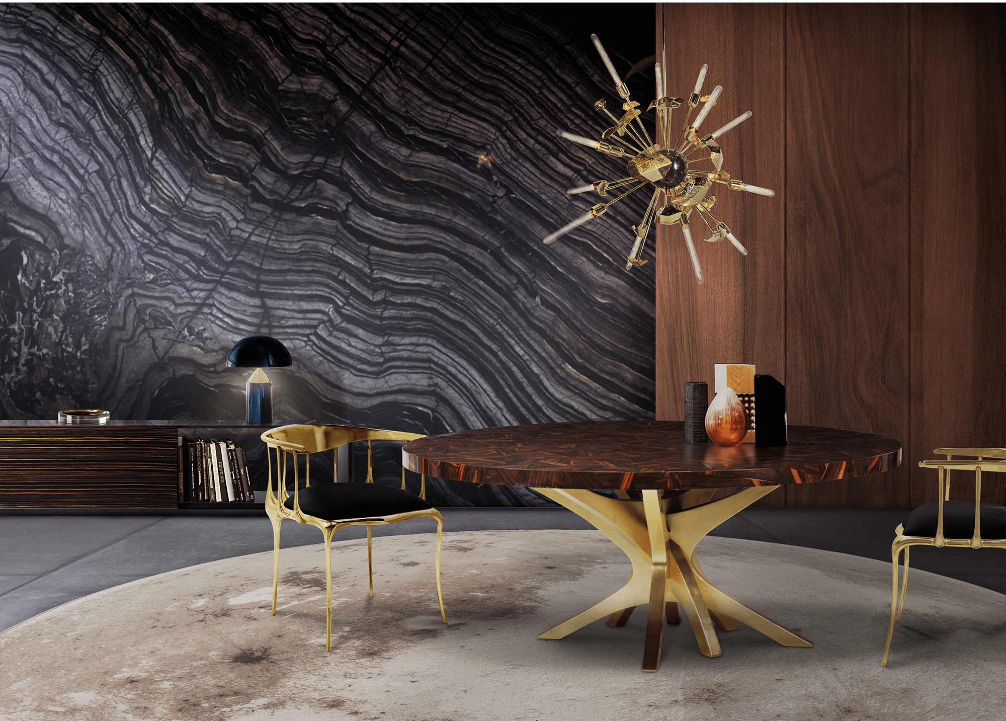 Stół jadalniany Patchwork Luxe