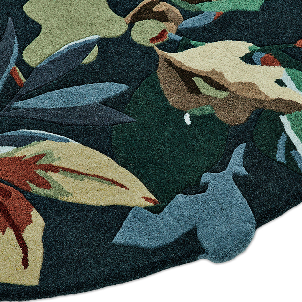 Dywan Robin's Wood Forest Green 146508 | Rozmiar: Ø 200 cm