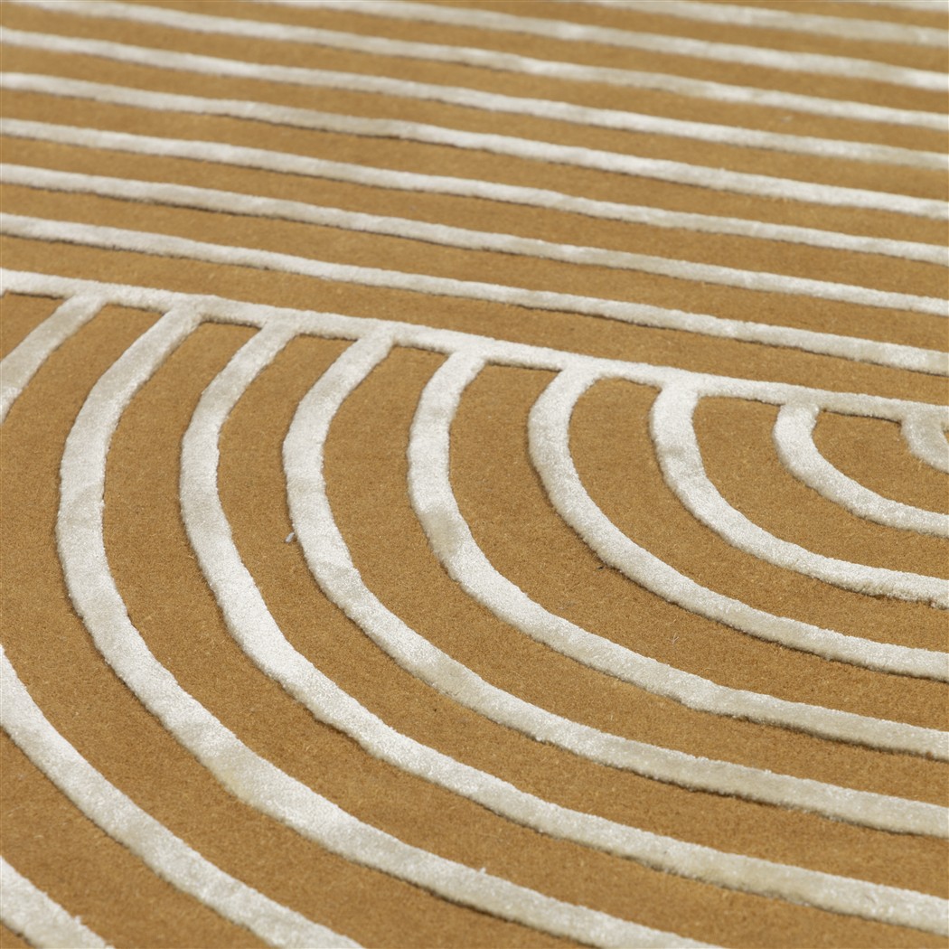 Dywan Stripes Złoty