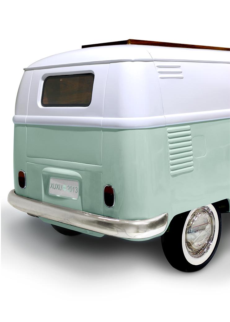 Zielony zestaw sypialniany Traveler’s Caravan