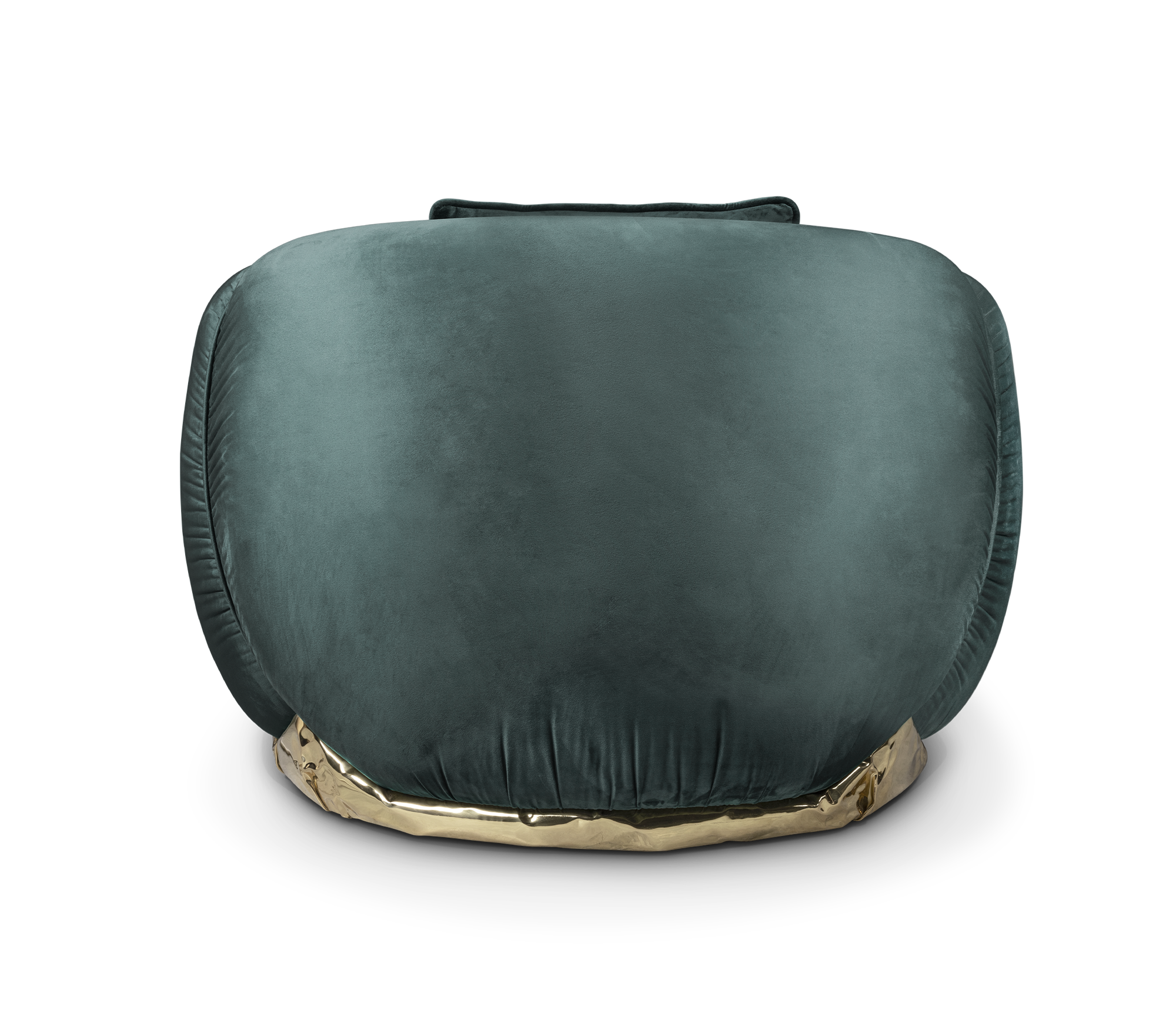 Zielony fotel Solara Luxe