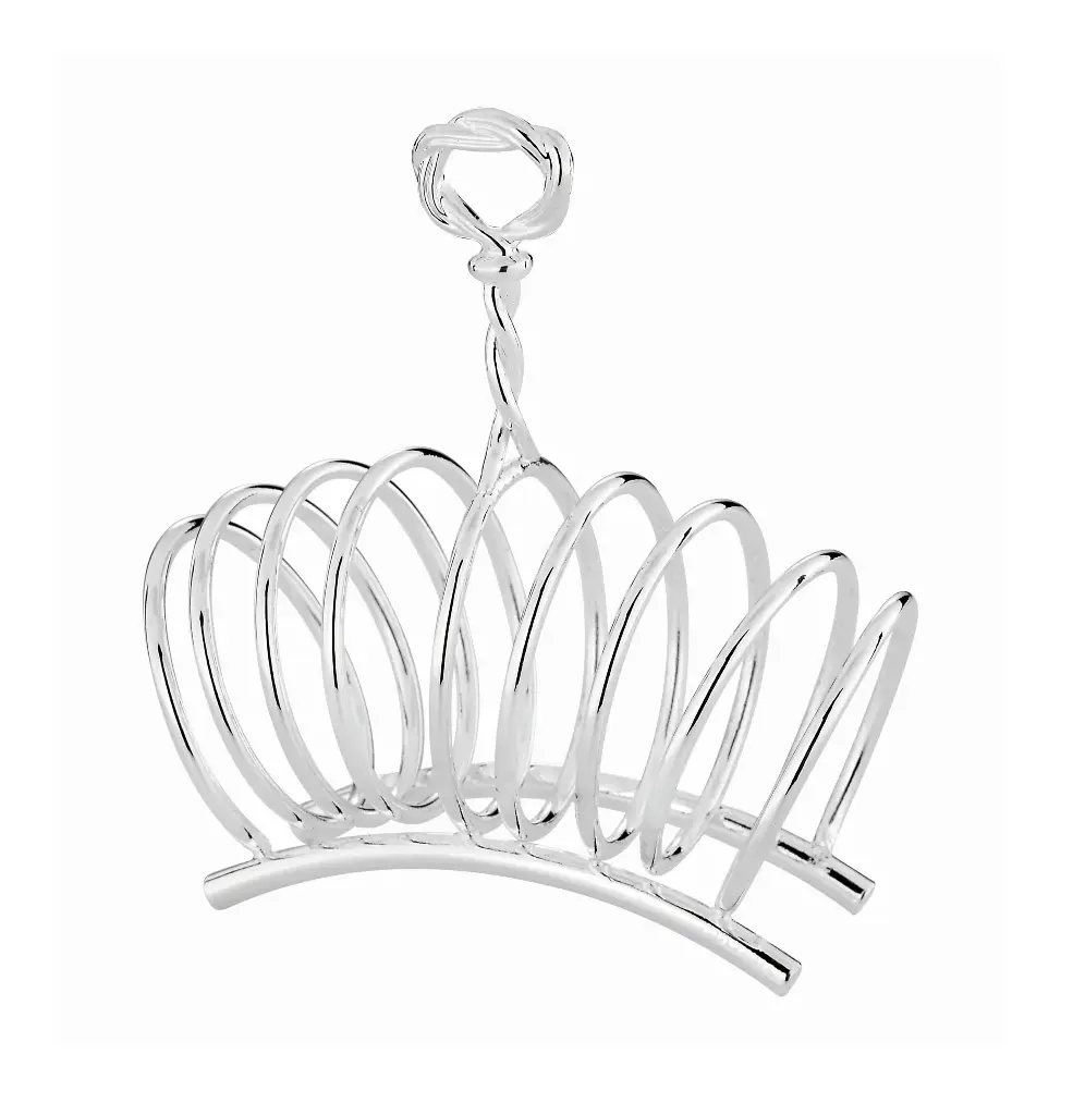 Pojemnik na torebki herbaty posrebrzany