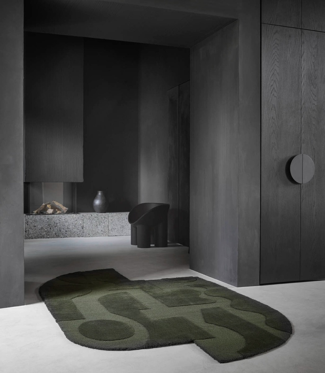Dywan Mural Form Forest 121107 | Rozmiar: 200 x 350 cm