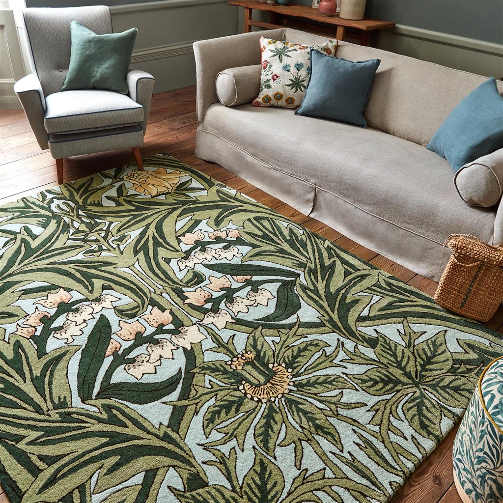 Dywan Bluebell Leafy Arb Gr 127607 | Rozmiar: 140 x 200 cm