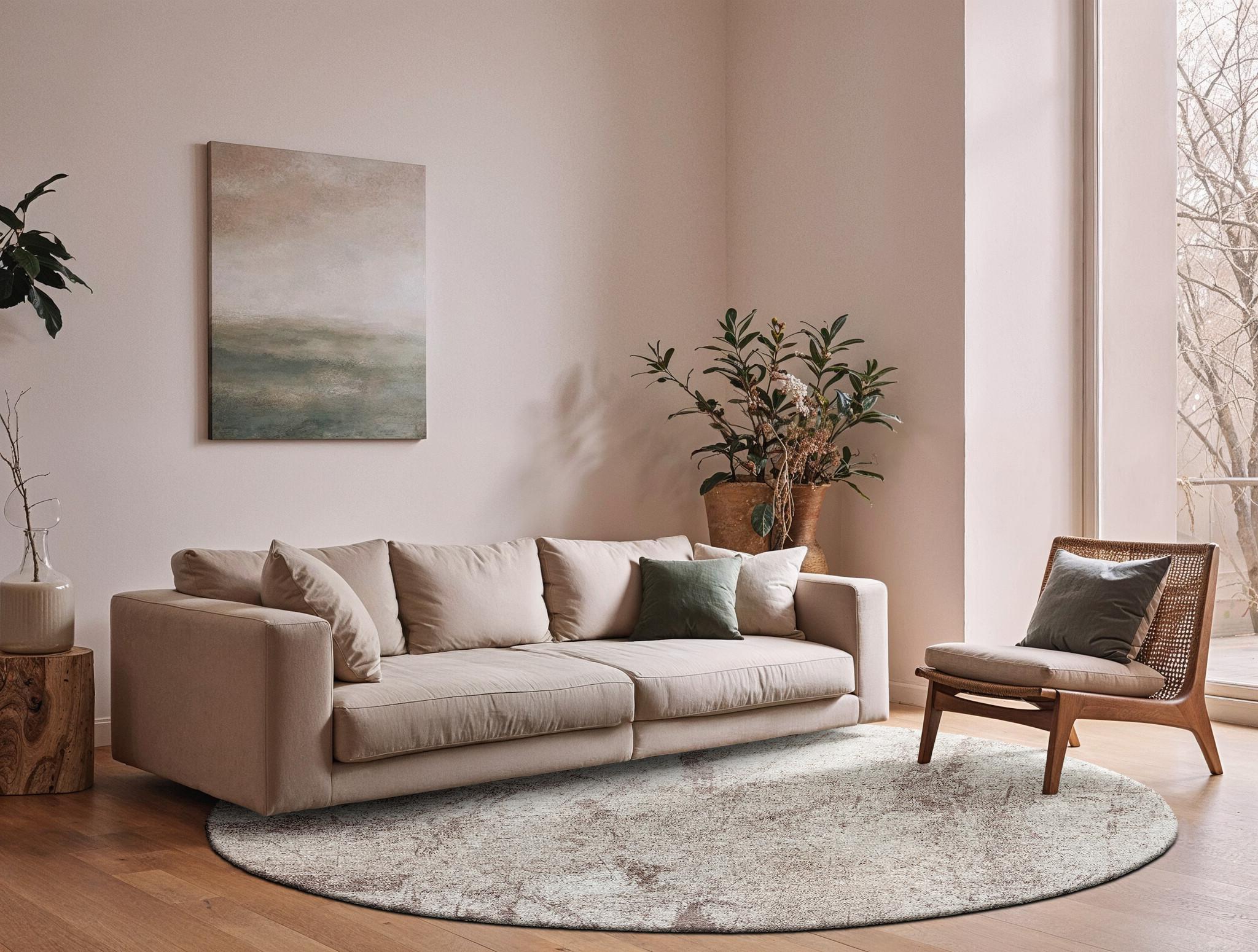 Dywan okrągły Albatre 9735 | Rozmiar: Ø 140 cm