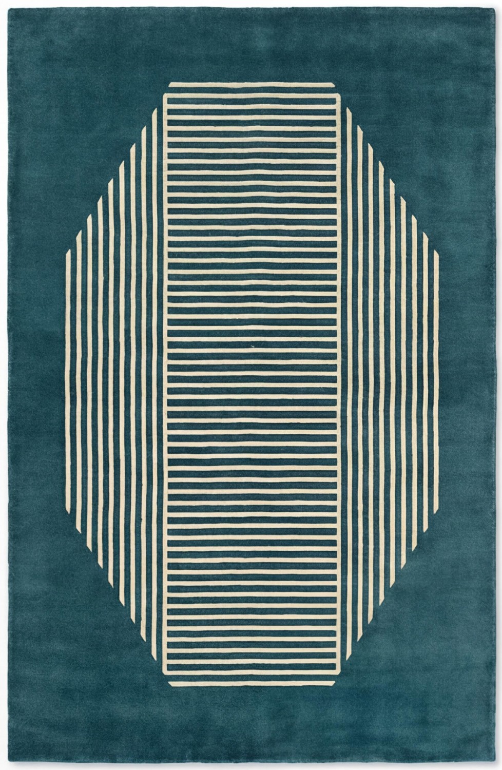 Dywan Octagon Lines Teal