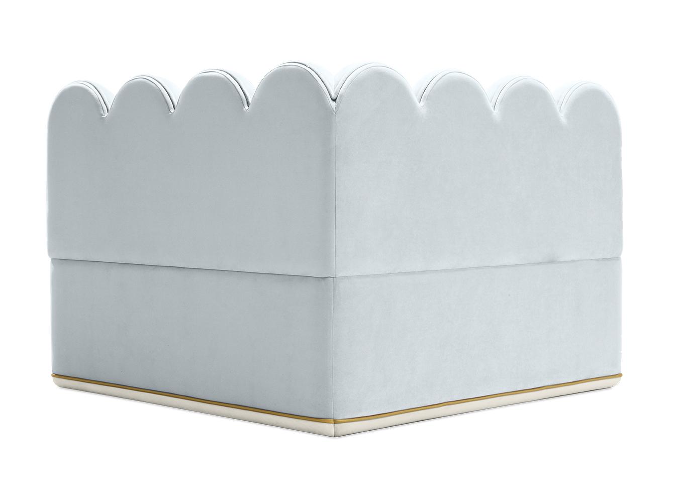 Sofa dziecięca Fluffy Cloud Candy