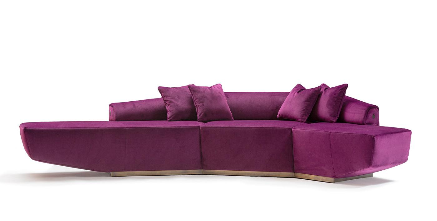 Fuksjowa sofa modułowa Dubhè