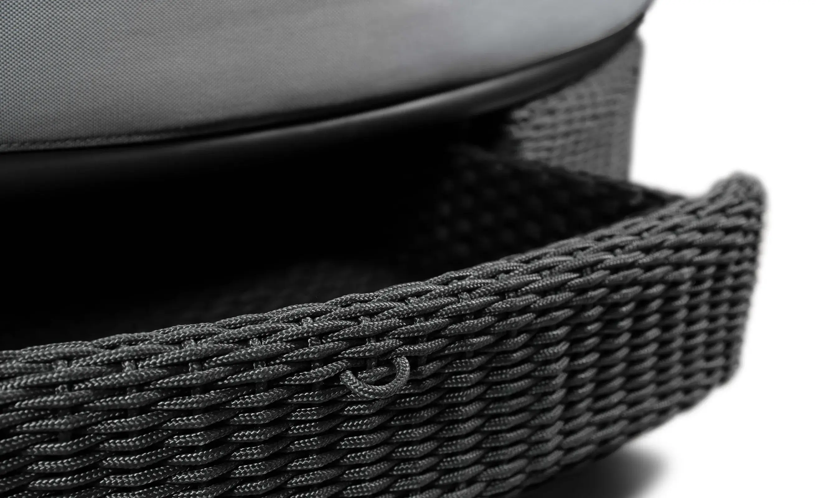 Leżanka ogrodowa Crown w kolorze szarym