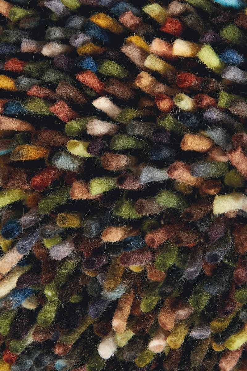 Dywan Dots Olive Green Mix 170407 | Rozmiar: 140 x 200 cm