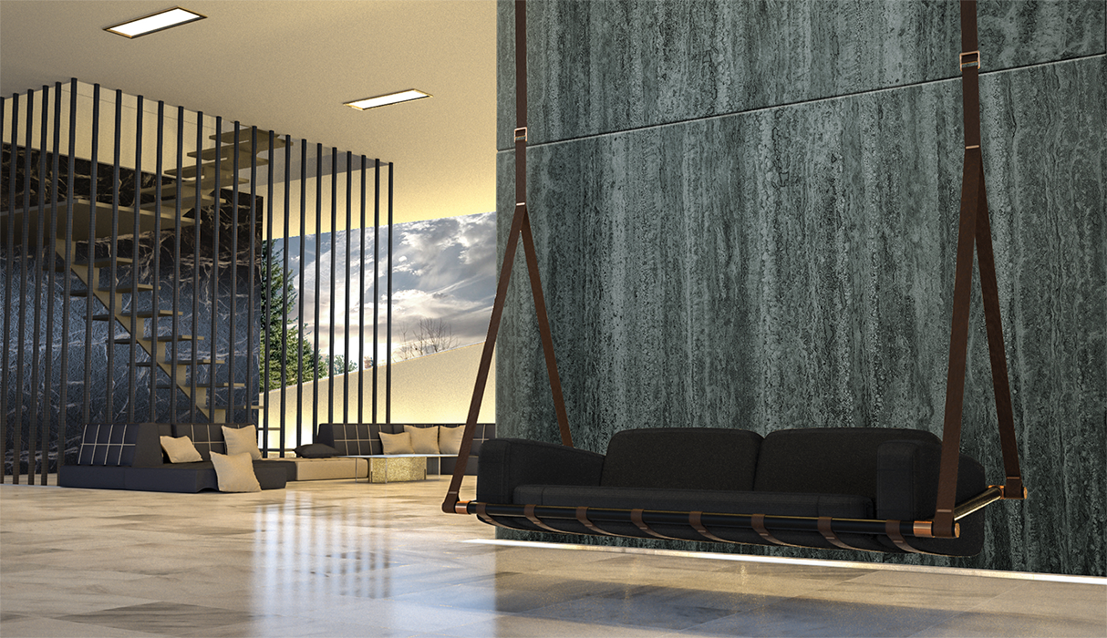 Zawieszana sofa Flynn