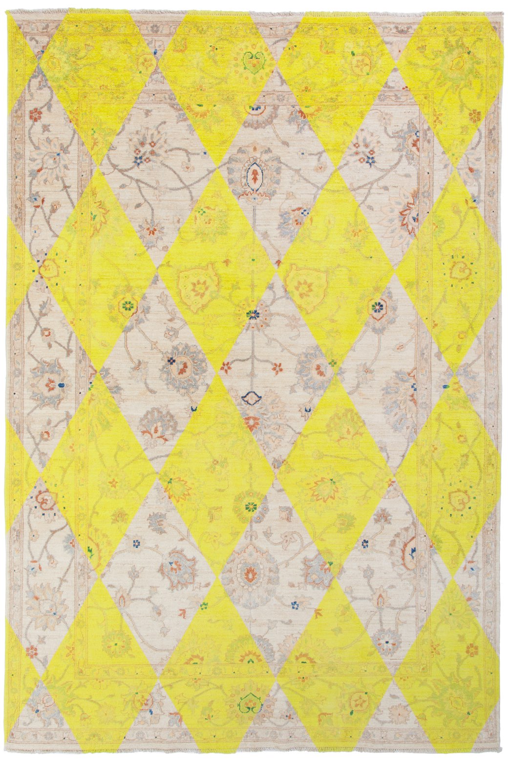 Dywan Double Layer Yellow