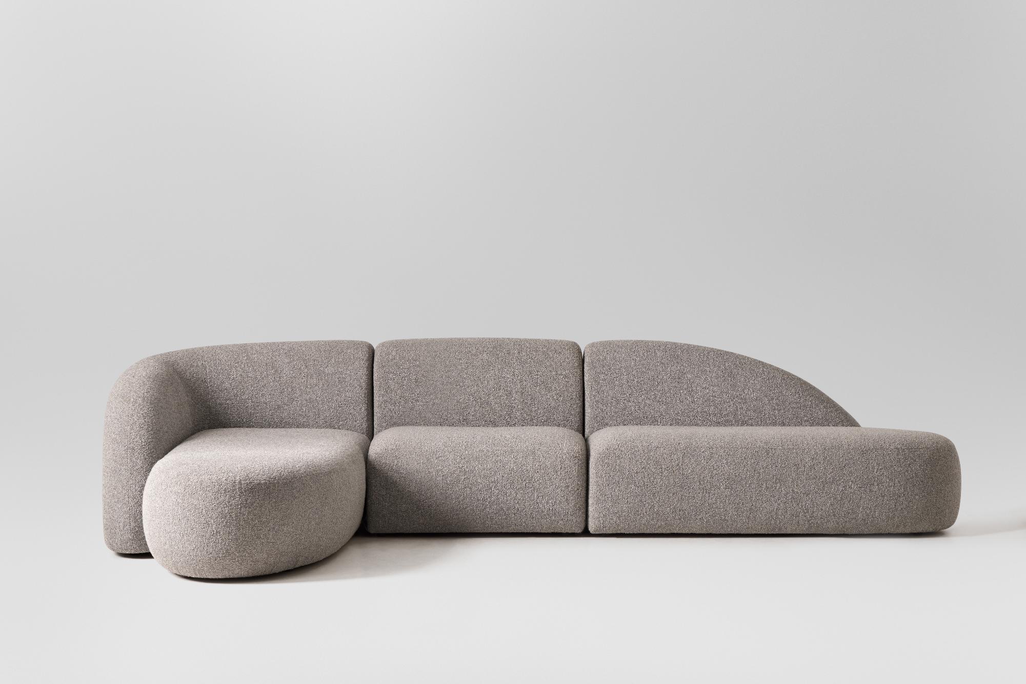 Szara sofa Beluga