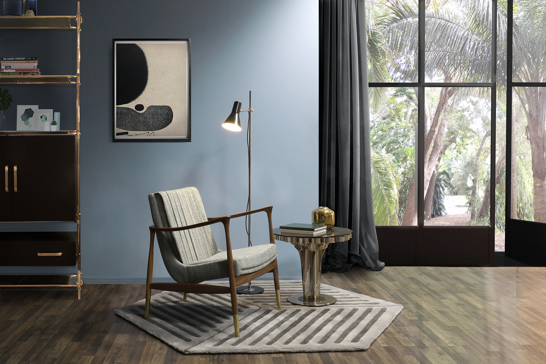 Lampa podłogowa Adventurer