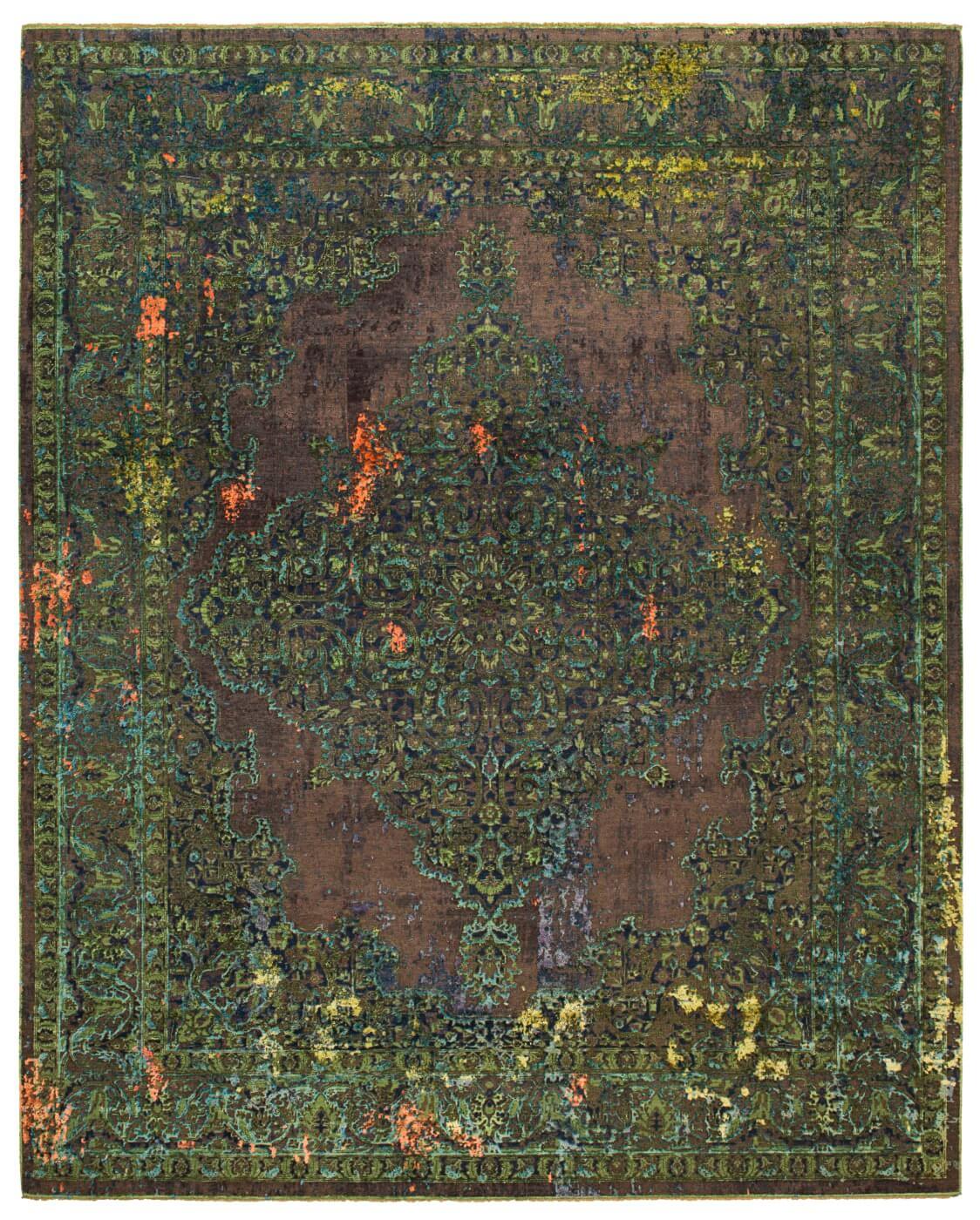 Dywan Tabriz Fashion Artwork 8 Green | Rozmiar: 300 x 400 cm