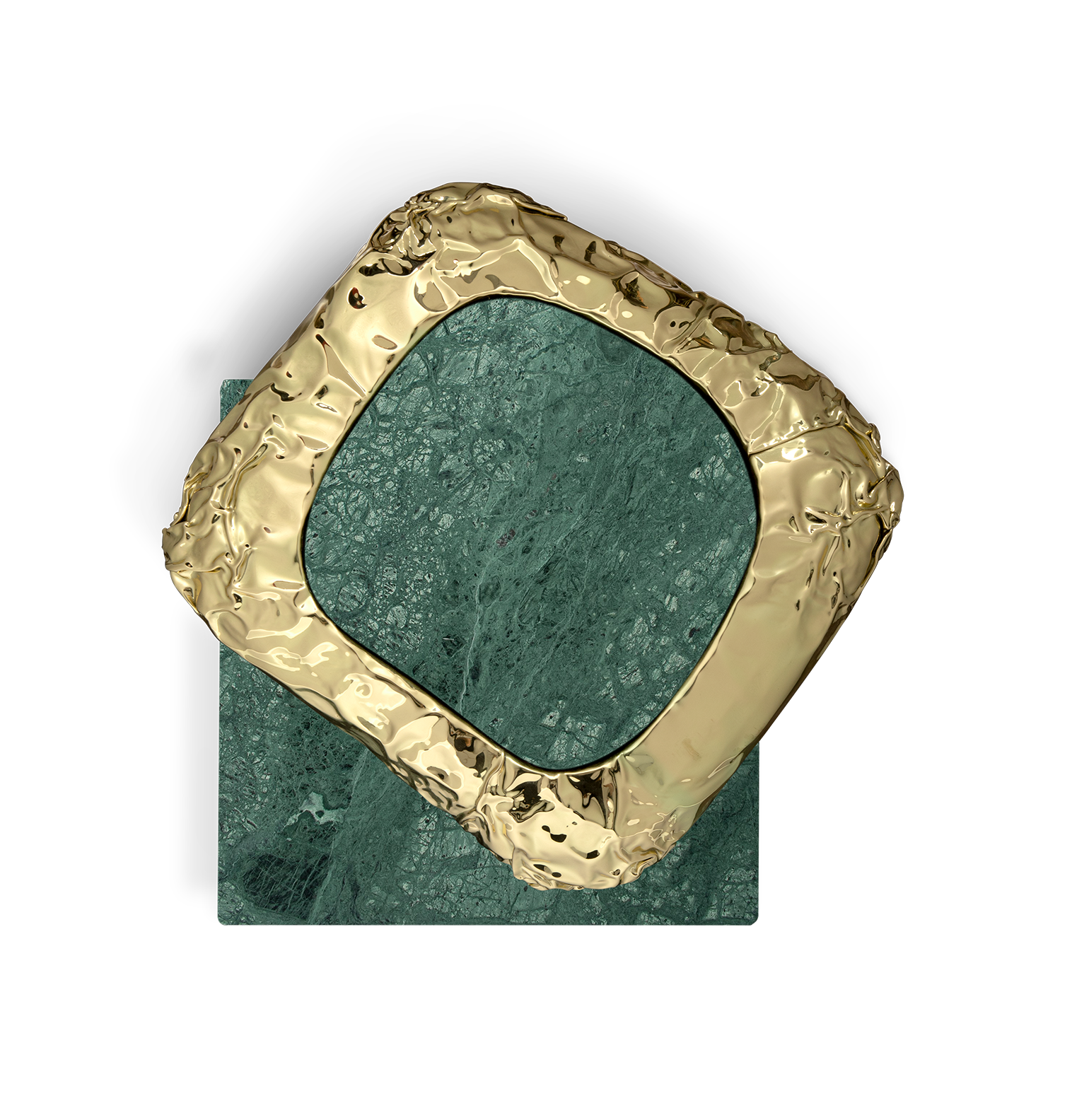 Stolik boczny Megalith z kamienia Guatemala