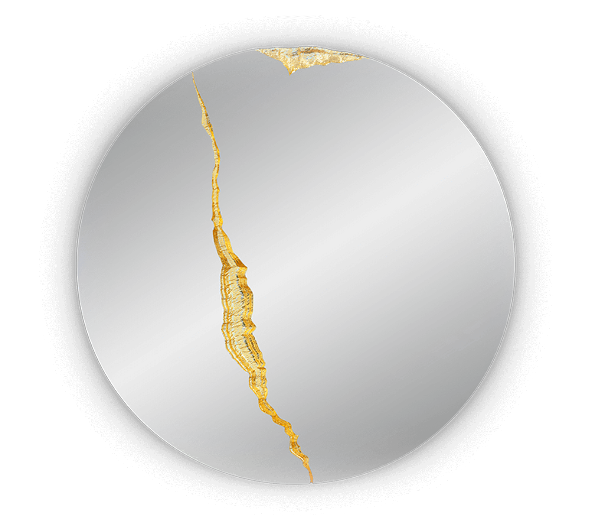 Lustro ścienne Illumina Round II